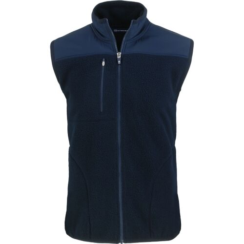 Cutter & Buck Cascade Eco Sherpa Mens Big and Tall Fleece Vest Thumbnail