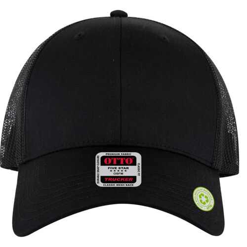 OTTO CAP® 6 Panel Low Profile Mesh Back Trucker Hat Thumbnail