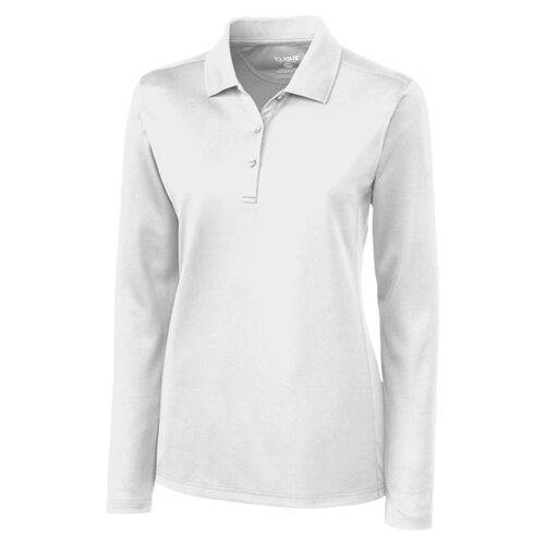Clique Ice Pique Women's Long Sleeve Tech Polo Thumbnail