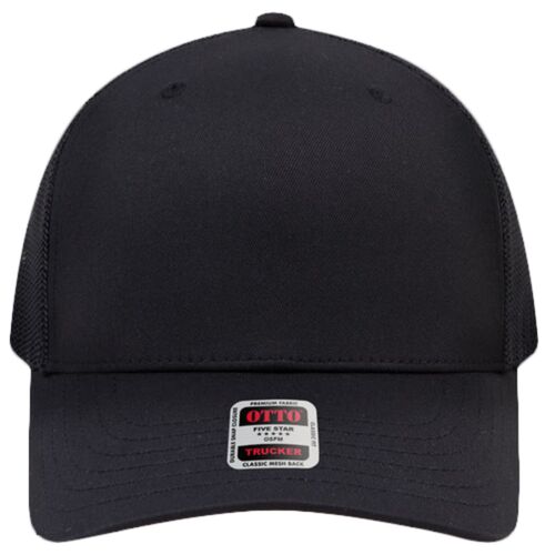 OTTO CAP® Seamless 6 Panel Mid Profile Mesh Back Trucker Hat Thumbnail