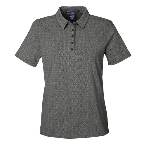 Women's Crownlux Performance® Geo Polo Thumbnail