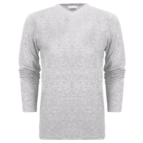Unisex Long Sleeve V-Neck Tee Thumbnail