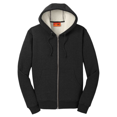 Heavyweight Sherpa Lined Hooded Fleece Jacket Thumbnail