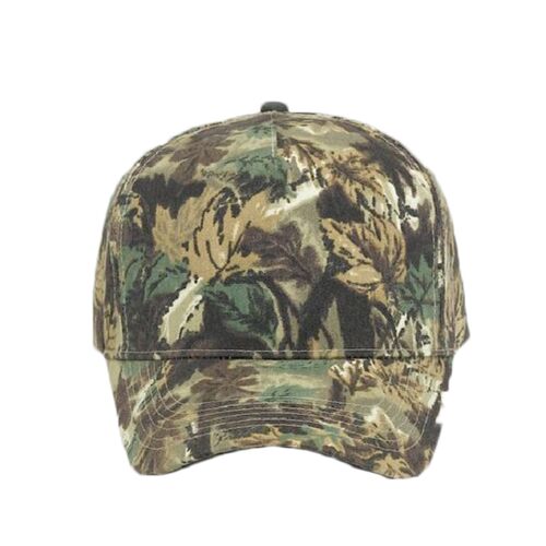 OTTO CAP® Camouflage 5 Panel Mid Profile Baseball Cap Thumbnail
