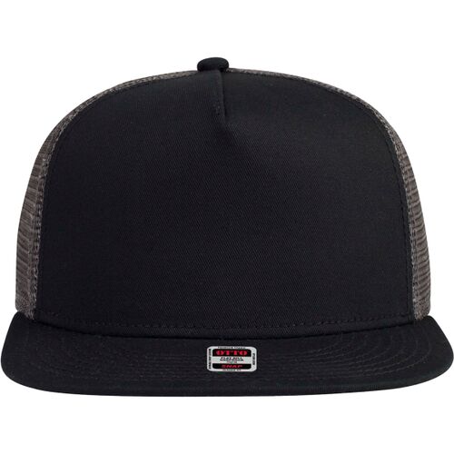 OTTO CAP® "OTTO SNAP" 5 Panel Pro Style Mesh Back Trucker Snapback Hat Thumbnail