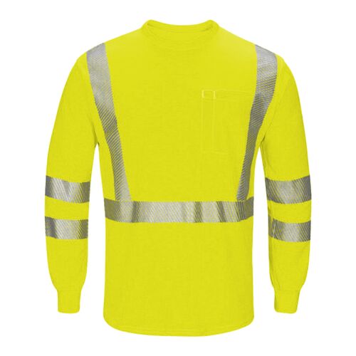 Men's Hi-Visibility Lightweight Long Sleeve T-Shirt Thumbnail