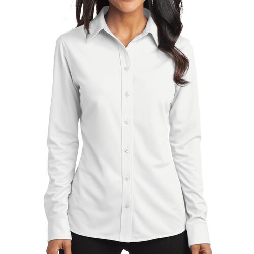 Ladies Dimension Knit Dress Shirt Thumbnail