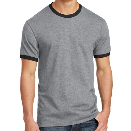 Unisex 5.4oz Cotton Ringer T-Shirt Thumbnail