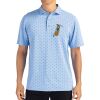 Cutter & Buck Virtue Eco Pique Tile Print Recycled Mens Polo Thumbnail