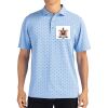 Cutter & Buck Virtue Eco Pique Tile Print Recycled Mens Polo Thumbnail
