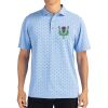 Cutter & Buck Virtue Eco Pique Tile Print Recycled Mens Polo Thumbnail
