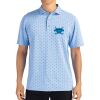 Cutter & Buck Virtue Eco Pique Tile Print Recycled Mens Polo Thumbnail