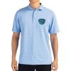 Cutter & Buck Virtue Eco Pique Tile Print Recycled Mens Polo Thumbnail