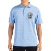 Cutter & Buck Virtue Eco Pique Tile Print Recycled Mens Polo Thumbnail