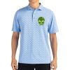 Cutter & Buck Virtue Eco Pique Tile Print Recycled Mens Polo Thumbnail