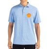 Cutter & Buck Virtue Eco Pique Tile Print Recycled Mens Polo Thumbnail