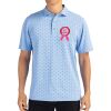 Cutter & Buck Virtue Eco Pique Tile Print Recycled Mens Polo Thumbnail