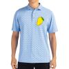 Cutter & Buck Virtue Eco Pique Tile Print Recycled Mens Polo Thumbnail