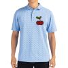 Cutter & Buck Virtue Eco Pique Tile Print Recycled Mens Polo Thumbnail