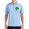 Cutter & Buck Virtue Eco Pique Tile Print Recycled Mens Polo Thumbnail