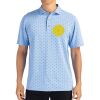 Cutter & Buck Virtue Eco Pique Tile Print Recycled Mens Polo Thumbnail