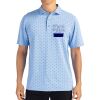 Cutter & Buck Virtue Eco Pique Tile Print Recycled Mens Polo Thumbnail