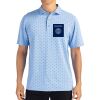 Cutter & Buck Virtue Eco Pique Tile Print Recycled Mens Polo Thumbnail